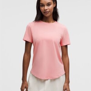 Lululemon Athletica Love Crewneck T-Shirt Tea Rose